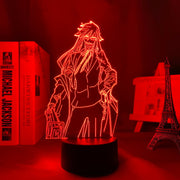 Black Butler Grell Sutcliff Led Night Light for Bedroom Decor Gift Nightlight Anime Table 3d Lamp Grell Sutcliff Black Butler
