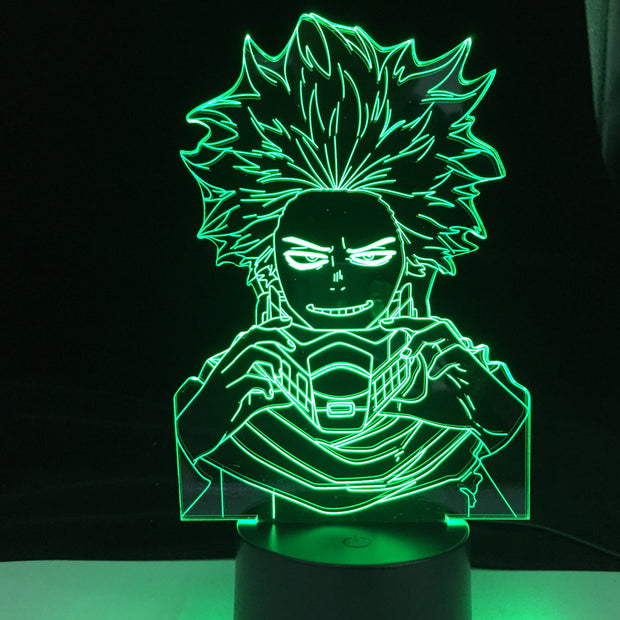 Hitoshi Shinso Light Anime My Hero Academia Led Night Light Hitoshi Shinso Lamp for Room Deco Birthday Party Gift Dropshipping
