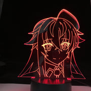 High School DxD Anime Led Light for Home Decoration Birthday Gift Manga 3D Night Lamp Rias Gremory High School DxD Dropshipping