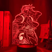 Anime 3d Lamp JoJo Bizarre Adventure figure for Bedroom Decor Light Birthday Gift Manga Jojo Led Night Light Joseph Joestar