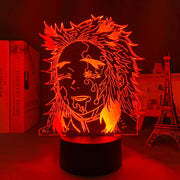 Demon Slayer Anime Home Bedroom Desk Decoration Small Night Light Children's Festival Birthday gifts3D LED Lamp