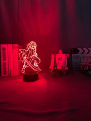 Anime Kimetsu No Yaiba Giyu Tomioka Light for Bedroom Decor Child Kids Birthday Gift Manga Gadget Giyuu Lamp Demon Slayer