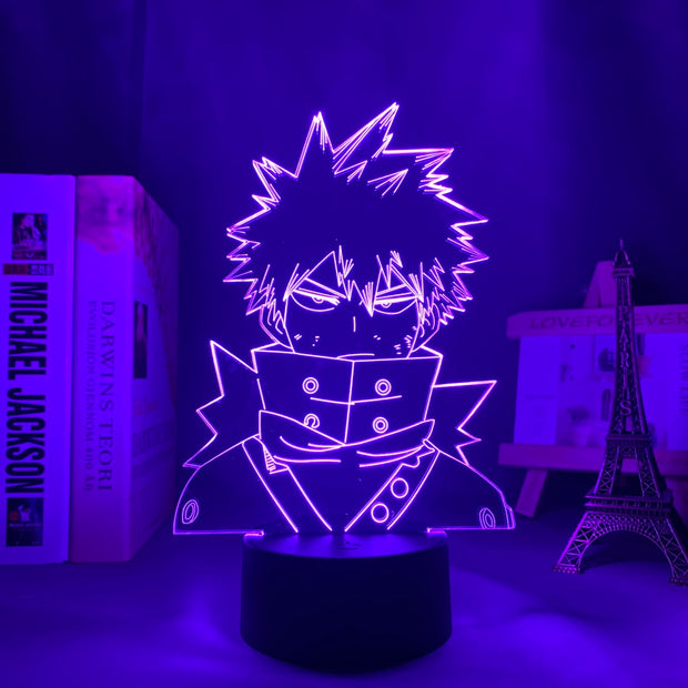 3d Led Night Light Anime My Hero Academia for Bedroom Decor Birthday Gift Manga Gadget My Hero Academia Katsuki Bakugo Lamp 3d