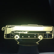 Multicolors Change Novelty 3D Travel Bus Lamp Touch Remote USB Night Light Atmosphere Lighting Lampara Boys Gifts Bedroom Decor