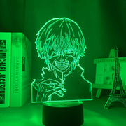 Anime 3d Lamp Tokyo Ghoul Ken Kaneki for Bedroom Decor Nightlight Cool Birthday Gift Acrylic Led Night Light Tokyo Ghoul