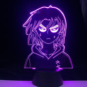 Anime Scissor Seven Nightlight Fans Bedroom Decoration Holiday Birthday Gifts 3d Led 16 Colors Change Best Home Decor Lights