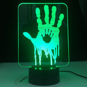 Death Stranding Hand Prints Video Game Led Night Light for Kids Room Decor Cool Gift for Child Gamer Nightlight Usb 3D Desk Lamp