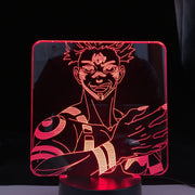 Anime Jujutsu Kaisen Ryomen Sukuna 3D Lamp Yuji Itadori Led Night Light for Birthday Gift Lamp Nightlight DropShipping Room Deco
