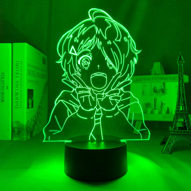 Anime Wonder Egg Priority Ai Ohto Led Night Light for Home Decor Kids Birthday Gift Nightlight Mange 3d Lamp Wonder Egg Priority