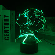 Anime Figure Haikyuu Tobio Kageyama 3D Night Light Home Bedroom Table Decoration for Children's Festival Birthday Gifts  7 Color Changes With Remote Control LED Lamp
