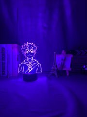 Acrylic Led Night Light Anime Haikyuu Shoyo Hinata Figure for Kids Bedroom Decor Nightlight Cool Manga Gadget Child Table Lamp