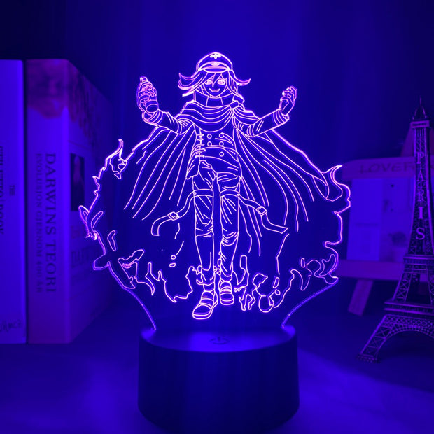 Danganronpa Kokichi Oma Led Night Light Lamp for Bedroom Decoration Kids Gift Danganronpa Acrylic 3d Lamp Kokichi Oma