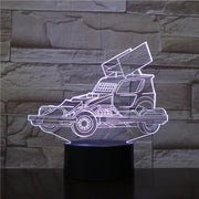 Heavy Truck Car 3D Acrylic Night Light USB Sleep Light Fixture 3AA Battery Power Table Lamp Bedroom Decor Kids BirthdayGift 1970