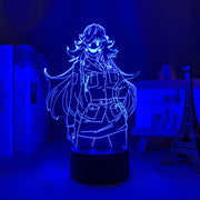 3D LED Lamp Anime Figure  High Rise Invasion Nishi Yayoi Bedroom Desk Decoration Small Night Light for Children's Festival Birthday Gifts Neon Lights With Remote