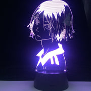 HAIKYUU KENMA KOZUME 3D PROFILE LED ANIME LAMP Led 7 Colors Light Japanese Anime Remote Control Base Table Lamp Dropshipping