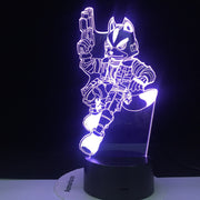 Starfox 3D Table Lamp USB Touch Sensor 7 Colors Changing Action Figure Fox Decorative Lamp Child Kids Baby Gift Holiday Deal