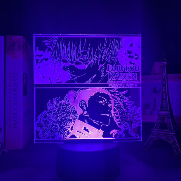 Anime Lamp Jujutsu Kaisen Led Night Light for Bedroom Decor Night Lamp Jujutsu Kaisen Gift Acrylic Neon 3d Lamp Dropshipping