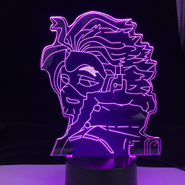 Hawks 3D Anime Lamp Night lights Boku No Hero Academia Lampara For Kids Birsthday My Hero Academia Christmas Gift Table Lamp