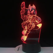 Starfox 3D Table Lamp USB Touch Sensor 7 Colors Changing Action Figure Fox Decorative Lamp Child Kids Baby Gift Holiday Deal