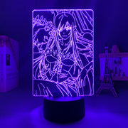 3D LED Lamp Anime Figure  Bakemonogatari Shinobu Oshino Bedroom Desk Decoration Small Night Light for Children's Festival Birthday Gifts