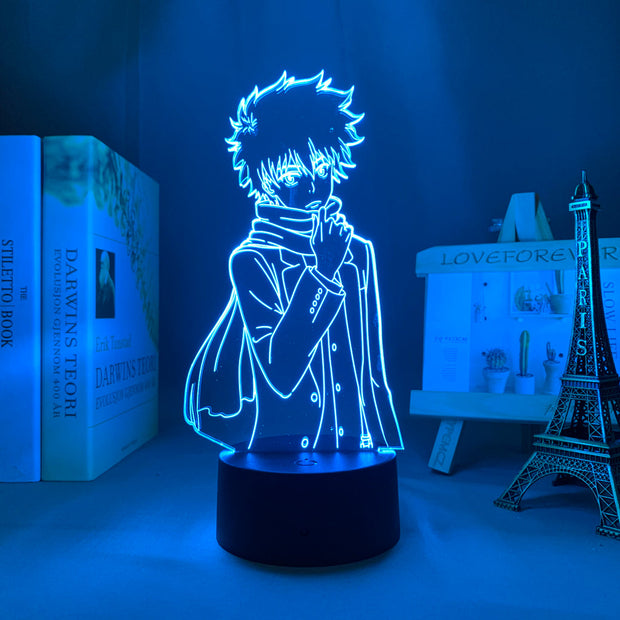 3D LED Lamp Anime Figure  Moriarty The Patriot Fred Pollock   Bedroom Desk Decoration Small Night Light for Children's Festival Birthday Gifts