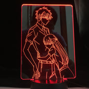 Sword Art Online for Bedroom Decor Bedside Nightlight Birthday Gifts for Women Men Konosuba Manga 3d Anime Lamp Led Night Light