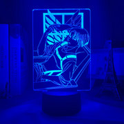 Acrylic 3d Lamp Levi Ackerman Anime Attack on Titan for Home Room Decor Light Child Gift Captain Levi Ackerman LED Night Light