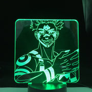 Anime Jujutsu Kaisen Ryomen Sukuna 3D Lamp Yuji Itadori Led Night Light for Birthday Gift Lamp Nightlight DropShipping Room Deco