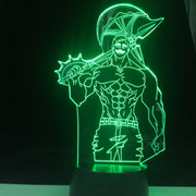 Escanor Anime Seven Deadly Sins Remote Control Baby Kids Birthday 16 Colors Change Gift Lamp Annie Night Lights Christmas Light