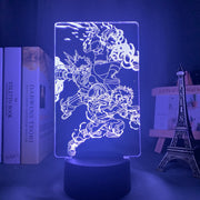Anime Led Night Light My Hero Academia Izuku for Bedroom Decor Birthday Gift Manga My Hero Academia Shoto 3d Light Bakugo