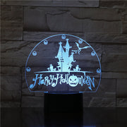 3D Lamp Halloween Festival Best Present for Children Dropshipping 2019 Visual Light Effect Awesome Decor Night Light Lamp 1761