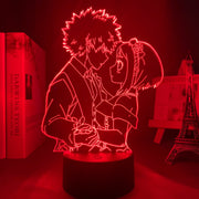 Anime 3d Led Night Light My Hero Academia for Bedroom Decor Birthday Gift Manga Gadget My Hero Academia Katsuki Bakugo Light