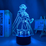 Anime 3d Lamp Akame Ga Kill Esdeath LED Night Light for Room Decor Nightlight Birthday Gift Manga Akame Ga Kill Neon Light