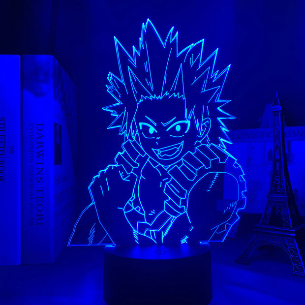 Anime My Hero Academia Led Night Light Eijiro Kirishima Lamp for Room Deco Birthday Gift Eijiro Kirishima Light My Hero Academia