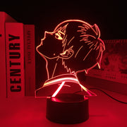 Anime Figure Haikyuu Tobio Kageyama 3D Night Light Home Bedroom Table Decoration for Children's Festival Birthday Gifts  7 Color Changes With Remote Control LED Lamp
