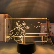 Spirited Away Led Light for Child Bedroom Decoration Night Light Birthday Gift Room Desk Acrylic 3d Lamp Spirited Away