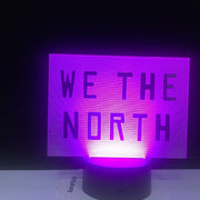 Game We The North 3D Led Night Light for Office Room Decor Nightlight Touch Switch Color Changing Atmosphere Lamp Dropshipping