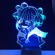 Himiko Toga Newest MY HERO ACADEMIA 3D ANIME LAMP Boku No Cross My Body Night Lights for Bedroom Decoration Night Lamp Party Use