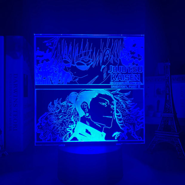 Anime Lamp Jujutsu Kaisen Led Night Light for Bedroom Decor Night Lamp Jujutsu Kaisen Gift Acrylic Neon 3d Lamp Dropshipping