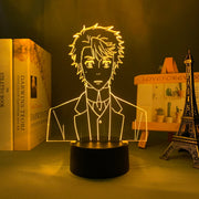 3D LED Lamp Anime Figure Bedroom Desk Decoration Moriarty The Patriot John H Watson Small Night Light for Children's Festival Birthday Gifts