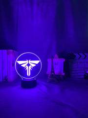 Acrylic Light Sign Game The Last of Us 2 Colorful Led Night Light for Bedroom Game Room Decor Usb Battery Powered Desk Lamp