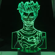 Black Clover Zora Ideale Led Night Light for Bedroom Decor Gift Colorful Nightlight Anime 3d Lamp Dropshipping Remote Control