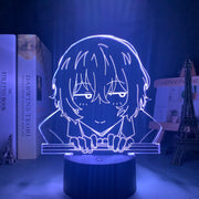 Bungo Stray Dogs Osamu Dazai Lamp for Room Decor Friend Birthday Gift Gadget Nakahara Chuya Night Light Anime Neon Light Dazai