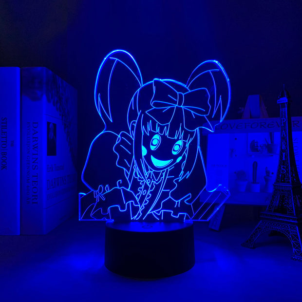 3D LED Lamp Anime Figure  High Rise Invasion Enis Bedroom Desk Decoration Small Night Light for Children's Festival Birthday Gifts Neon Lights With Remote