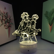 Anime Banana Fish 3D Lamp LED Night Light Cartoon for Kids Bedroom Decor Child Birthday Gift Manga Color Change Nightlight