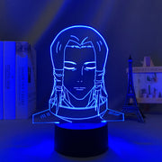 Manga Led Light Jujutsu Kaisen Noritoshi Kamo 3D LED Lamp Anime Figure Home Bedroom Desk Decoration Small Night Light Children's Festival Birthday gifts