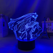 3D LED Lamp Kill La Kill Satsuki  Anime Figure Bedroom Desk Decoration Small Night Light for Children's Festival Birthday Gifts