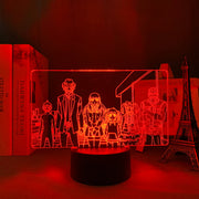 High Rise Invasion Anime Figure 3D Night Lamp Home Decor Children's Festival Birthday gifts USB link Charging