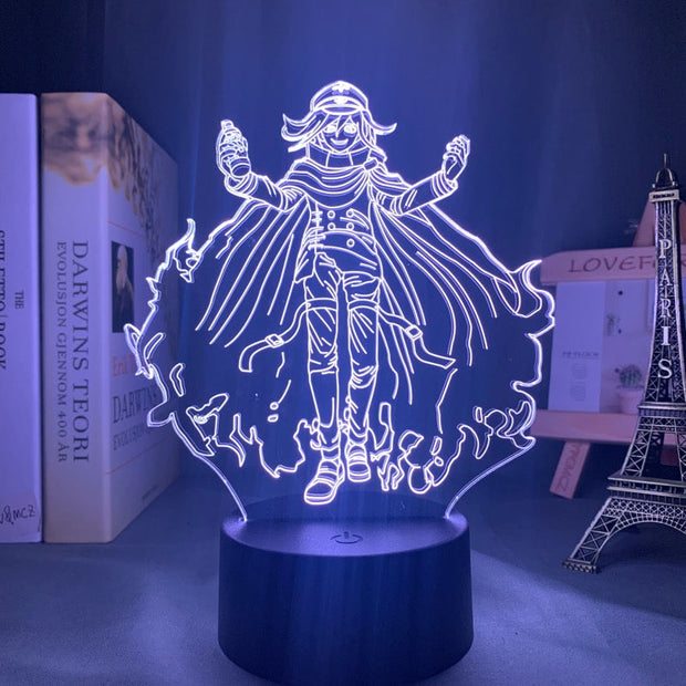 Danganronpa Kokichi Oma Led Night Light Lamp for Bedroom Decoration Kids Gift Danganronpa Acrylic 3d Lamp Kokichi Oma