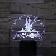 3D Lamp Halloween Festival Best Present for Children Dropshipping 2019 Visual Light Effect Awesome Decor Night Light Lamp 1761
